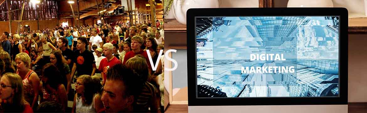TRADITIONAL VS DIGITAL MARKETING