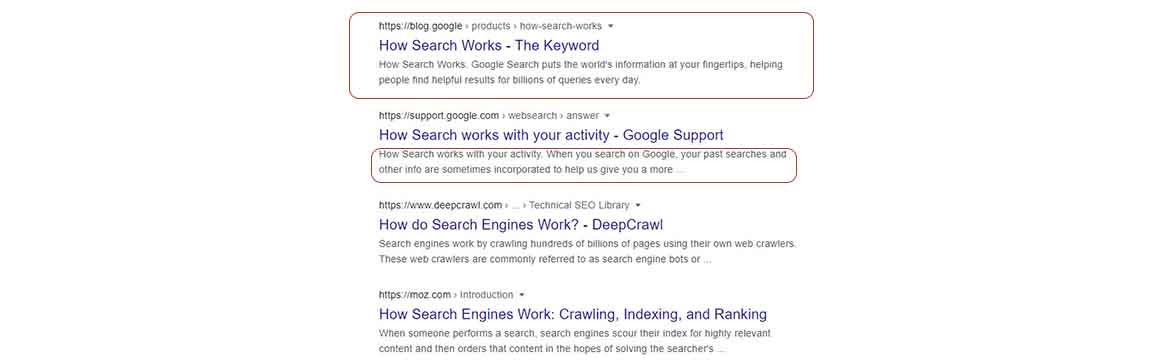 WHAT DOES SNIPPET DO ON THE SEARCH PAGE? WHAT DOES SNIPPET DO ON THE SEARCH PAGE?